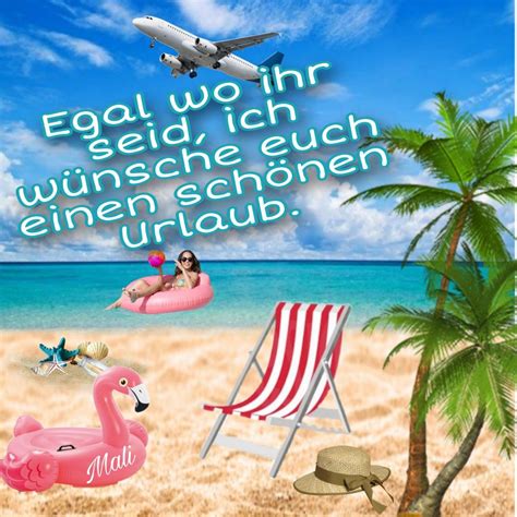 witzig schönen urlaub wünschen lustig